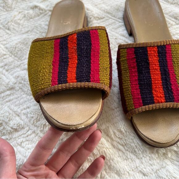 Artemis Design Co Kilim Slip-On Slide Sandals - Picture 3 of 9
